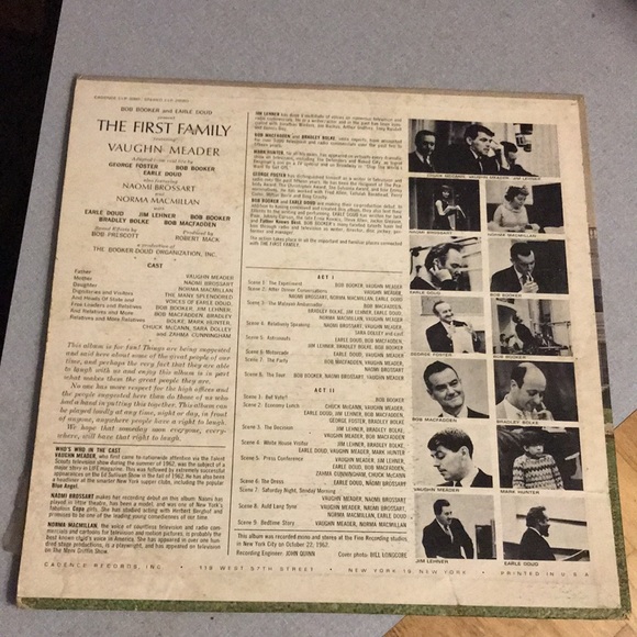 “The first family” vinyl record - Picture 3 of 11